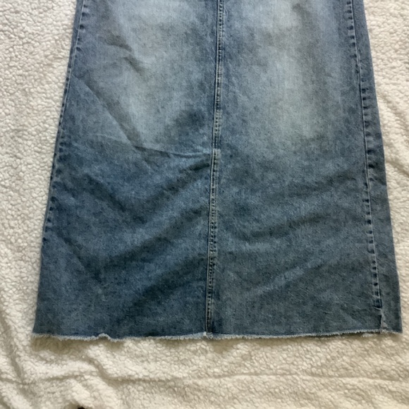 We the Free 14.5 in waist come as you are denim skirt nwt - Picture 5 of 10